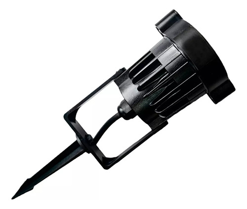 60x Luminária Espeto Jardim Com Lâmpada Cob Led 15w Quente