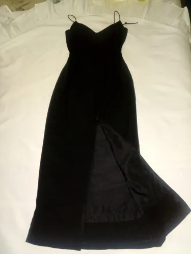 Vestido Negro De Dama (Usado)