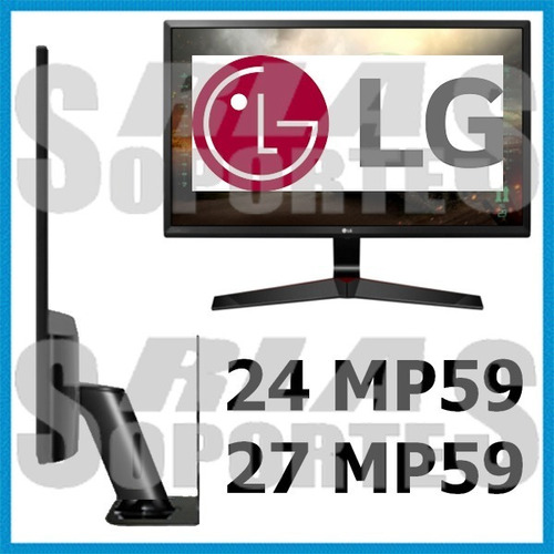 Soporte Tv Monitor LG 24mp59 27mp59 2360 2340 2350 Sin Vesa