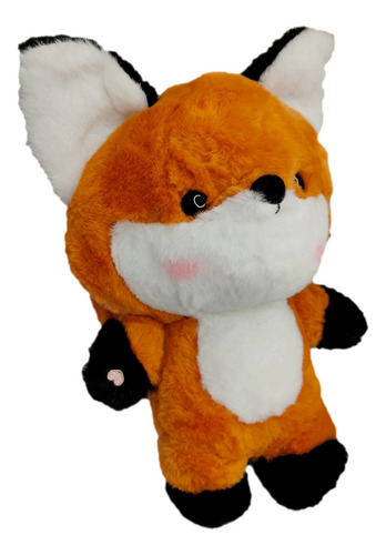 Peluche De Zorro Zoray Adorable Super Suave Naranja