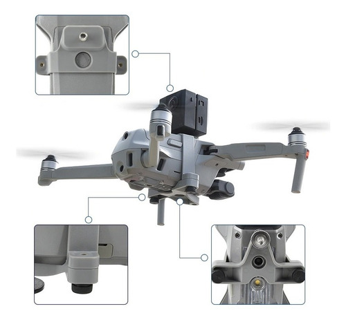 Soporte Adaptador Para Insta 360, Gopro etc Dji Mavic Air 2