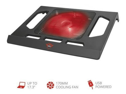 Imagen 5 de 6 de Base Ventilador Cooling Para Notebook Stand 17 Gxt 220 Trust