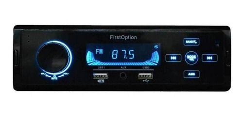 Som automotivo First Option 5560 preto