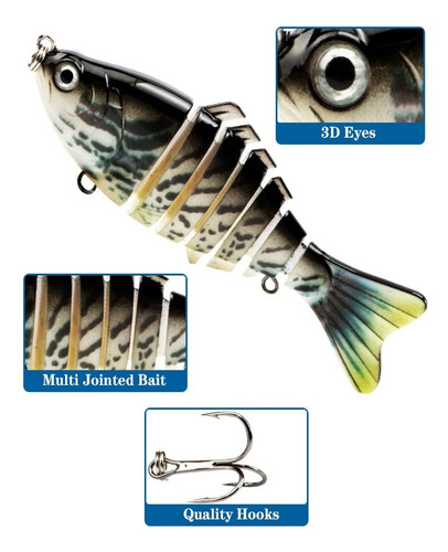 Señuelo De Pesca Robótico Biónico Cebo Bluegill A