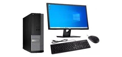 Computadora Dell Optiplex I5 Con 8gb Ram Y 240gb Ssd Lcd 22 (Reacondicionado)