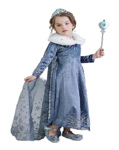 Elsa Princesa Niñas Vestido Niños Para Vestidos