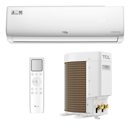 Ar-condicionado Split Hi Wall Elite Tcl Tac-09csgv Cor Branco 220v