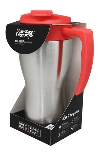 Termo Mug O Vaso Termico Con Mango Keep 470ml