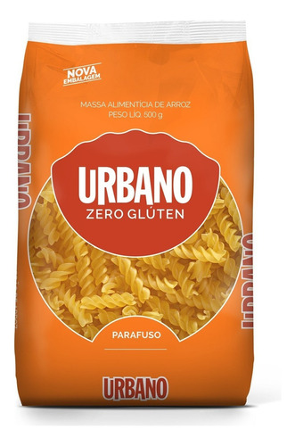 Macarrão de Arroz Tradicional Parafuso Urbano 500g