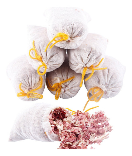 Paquete 10 Bolsas Cedro, Chips Cedro For Armarios