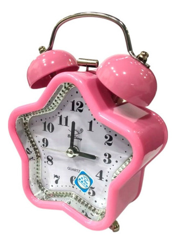 Reloj Campana 2853 Despertador Con Luz Estrella 