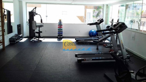 Apartamento Com 1 Dormitório À Venda, 44 M² Por R$ 195.000,00 - Tupi - Praia Grande/sp - Ap14741