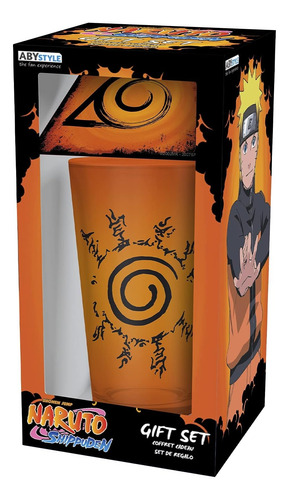 Set De Regalo Vaso Mas Posa Vaso Naruto 