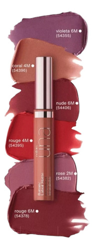 Labial Matte Intransferible Tono Rose 2m Natura Una Original