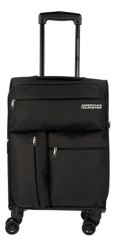 Mala de viagem American Tourister New Rio Black Cabin, cor preta