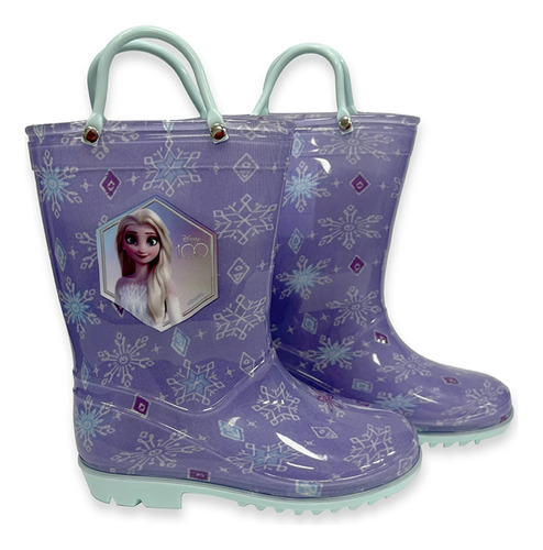 Botas De Lluvia Infantiles Frozen Talle 24 Al 29