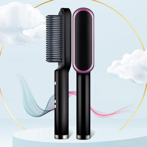 Escova 3 Em 1 Secadora Portátil Alisa Cabelo 220v