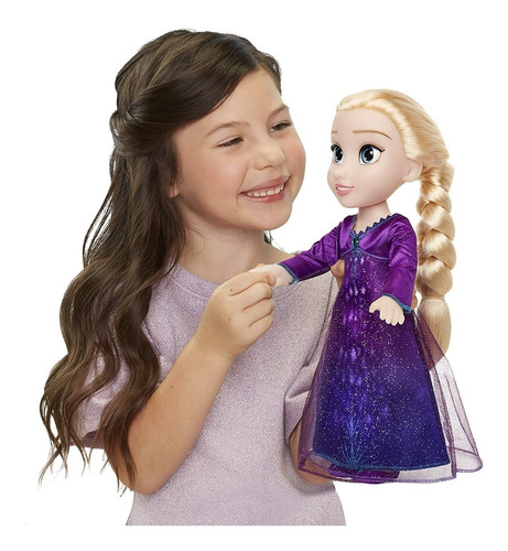 Disney Muñeca De Frozen Princesa Elsa Musical Original 