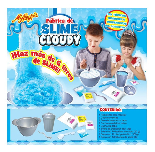 Imagen 2 de 3 de Fábrica De Slime Cloudy-nevado Mi Alegría