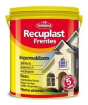 Comprar 4lt Recuplast Frentes Impermeabilizante Colores Pasteles