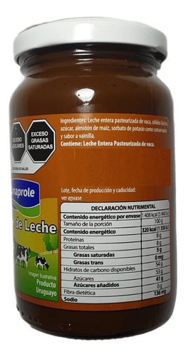 Dulce De Leche Conaprole 440 Gr Envio Gratis