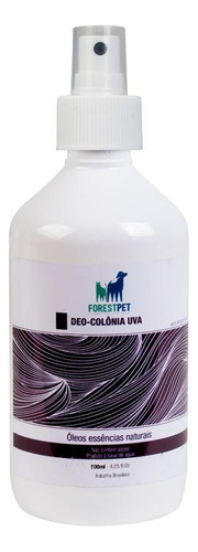 Deo-colônia Forest Pet Uva 500ml Fragrância Vibrante