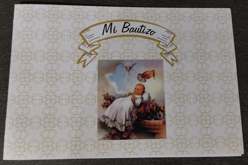 Kit Set Bautizo Vela Toalla Concha Rosario Básico