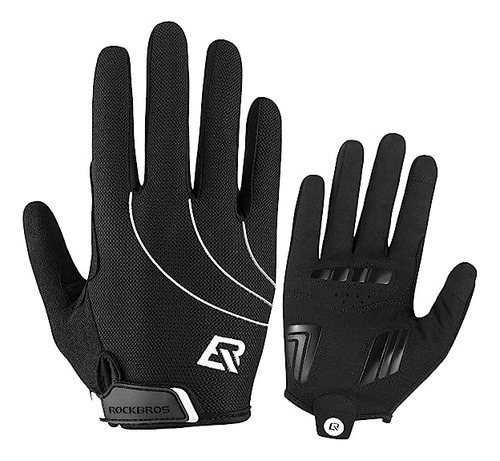 Guantes De Ciclismo Rockbros - Táctil, Original Y Cómodo