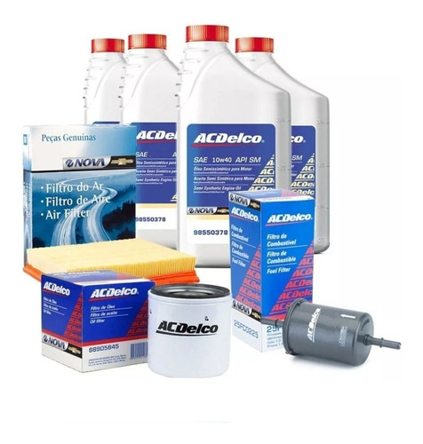 Kit Aceite + Filtros Gm Original Chevrolet Astra 2.0 2.4 Nft