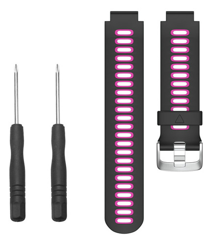 Correa De Silicona Para Reloj Garmin Forerunner 220, 230,