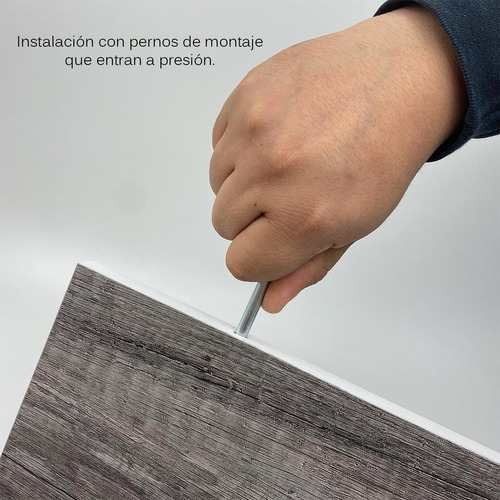 Imagen 7 de 10 de 3 Repisas Flotantes Minimalistas Melamina Vintage 30x15