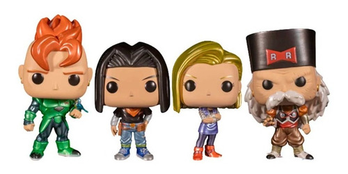 Funko Pop! Dragon Ball Z Androids 4 Pack