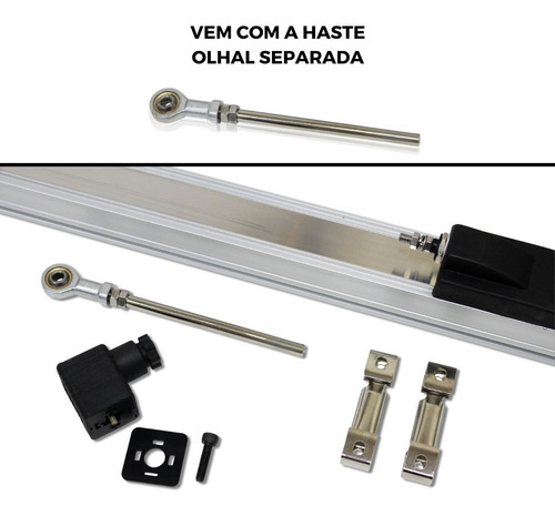 Regua Potenciometrica 1000mm Sensor Linear Sem Haste