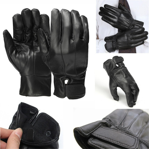 Guantes Suaves Para Hombre De Invierno Para Motocicleta