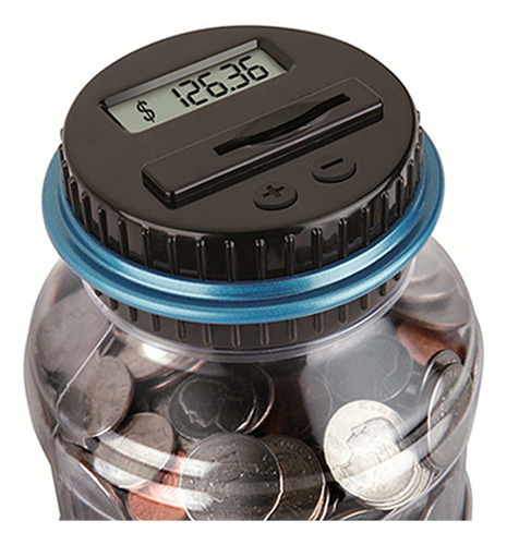 Banco Digital Para Contar Monedas Queenly-piggy Bank, Con Gr