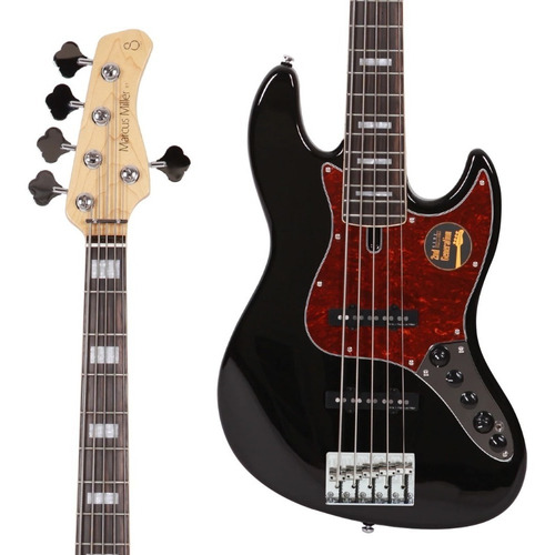 Baixo 5 Cordas Sire Marcus Miller V7 2nd Gen Alder Bk