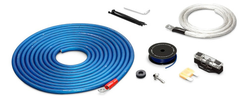 Kit De Instalación Calibre 4 Jl Audio Xd-pcs4-1b De Cobre Color Azul