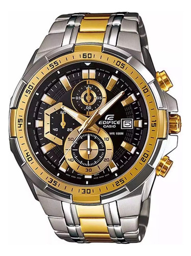 Relógio Casio Masculino Edifice Efr-531d-1a2vudf Completo+nf
