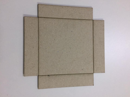 Base P/ Caixa Explosão 20x20x20 Cartão P/ Revestir (10 Pçs)