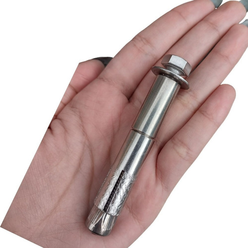 Chumbador Parabolt De Aço Inox 12mm X 9cm Ancora 05 Pçs