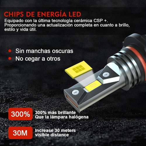 Kit De Faros Led Para Toyota Rav4 06-12 9005 9006