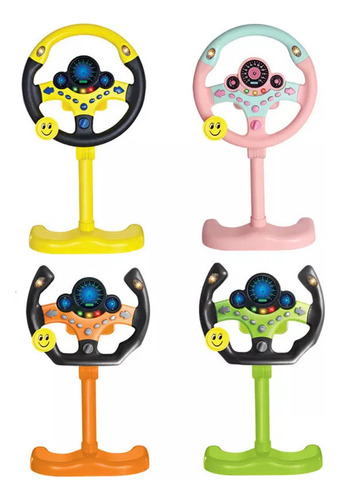 . Volante De Simulação De Brinquedo Para Um Banco Traseiro