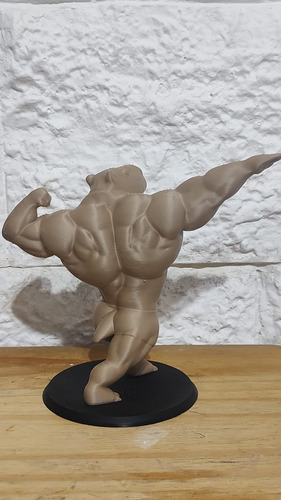 Carpincho Mamado - Capibara Mamadisimo - Musculoso En 3d