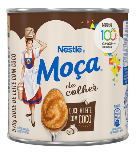 Moça Doce De Leite Com Coco 370g