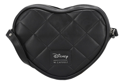 Bolsa Cross Body Mujer Mickey W Capsule Negro Hbhearthy5cw