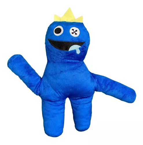 Boneco Blue Babão Rainbow Friends Jogo Roblox Azul Pelúcia