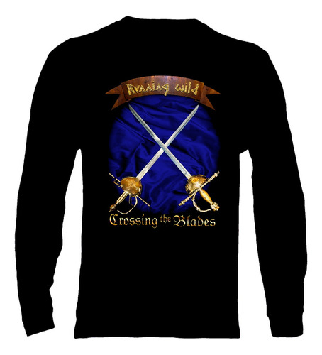 Polera Manga Larga Running Wild - Ver 01 - Crossing The Blad