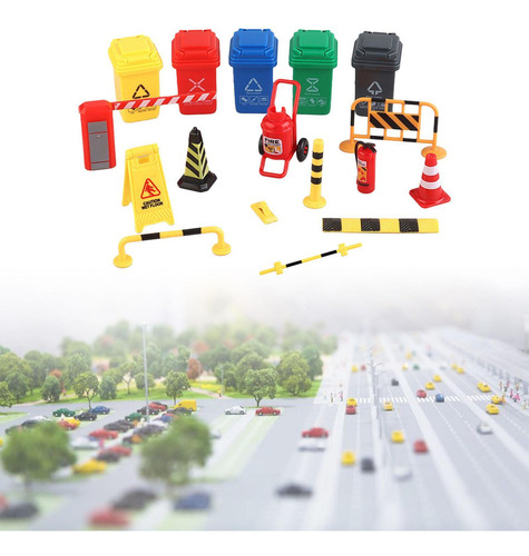 Jj Mini Sinais De Trânsito Brinquedos Sinal De Aviso 17