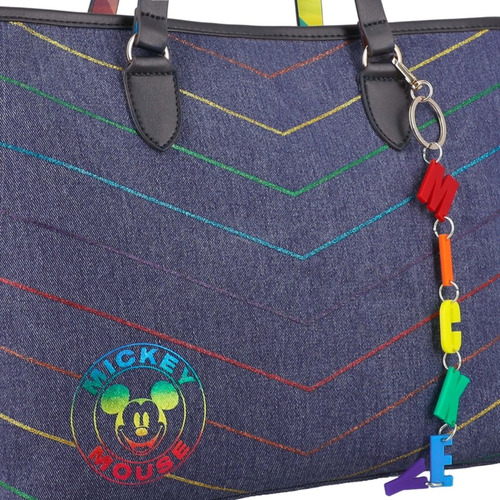 Bolsa Tote Mujer Disney Mickey W Capsule Azul Hbpetchracw