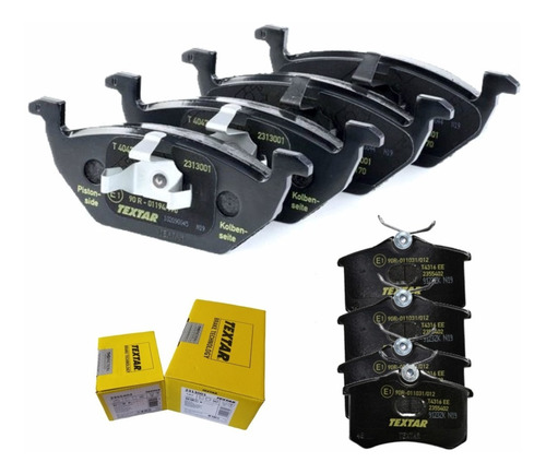 Kit Balatas Textar Original Jetta Golf A4 Mk4 2.0 Beetle